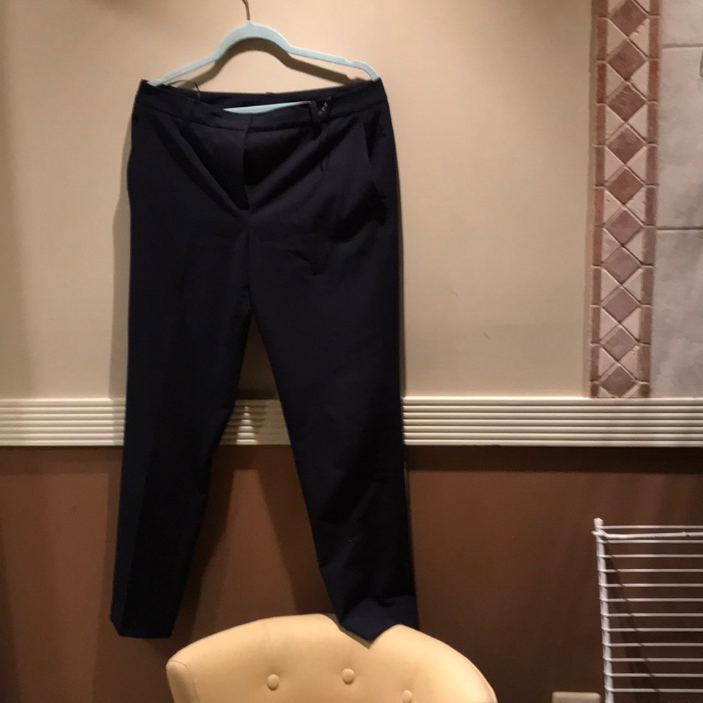 DKNY navy trousers